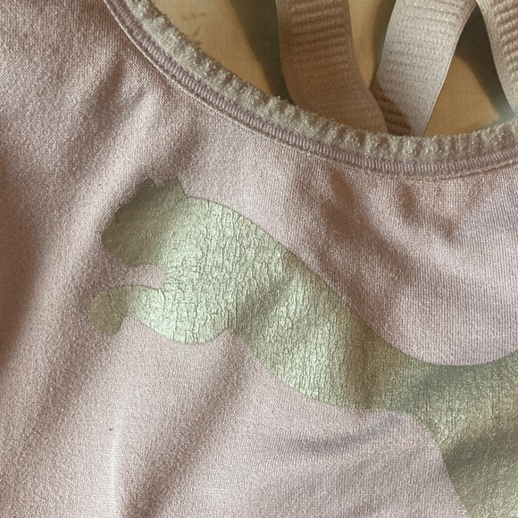 Puma Women's Lavender Sports Bra - Picture 9 of 12